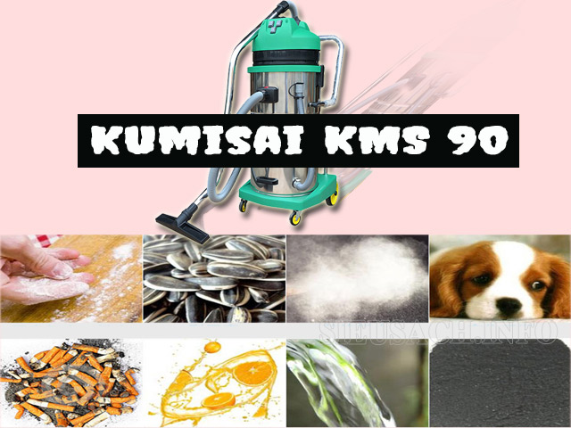 máy hút bụi 3 động cơ Kumisai KMS 90