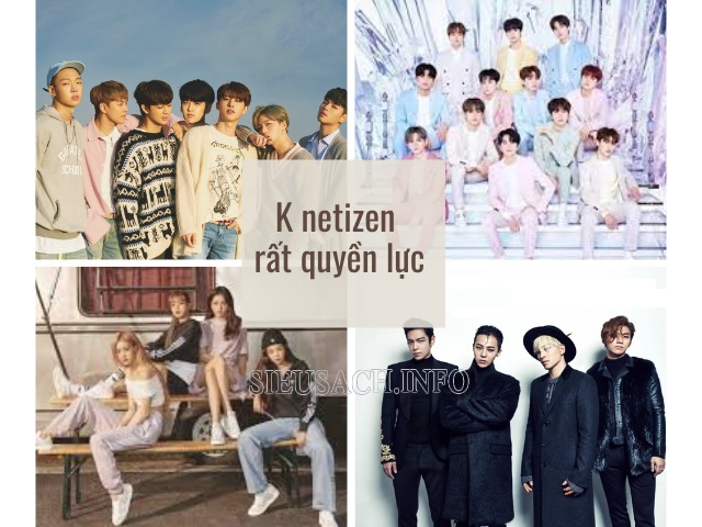 K netizen rất quyền lực trong kpop