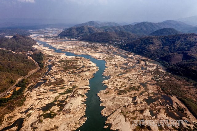 Sông MeKong bắt nguồn từ cao nguyên Tây Tạng (Trung Quốc)