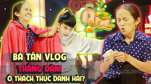 Bà Tân Vlog đi thi chương trình thách thức danh hài