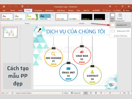 Cách tải mẫu PP miễn phí đẹp, chuyên nghiệp