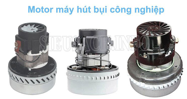 Các loại động cơ máy hút bụi phổ biến