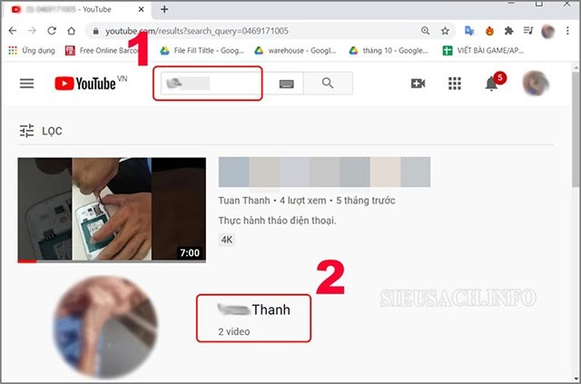 Cách chặn kênh youtube trên máy tính