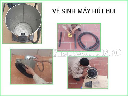 Thời gian vệ sinh máy hút bụi công nghiệp tùy vào tần suất sử dụng của thiết bị