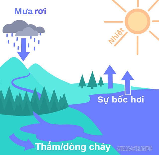 Giai đoạn bay hơi phụ thuộc vào nhiều yếu tố