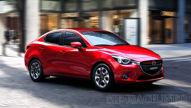 Xe ô tô tiết kiệm xăng nhất hiện nay Mazda 2 Sedan