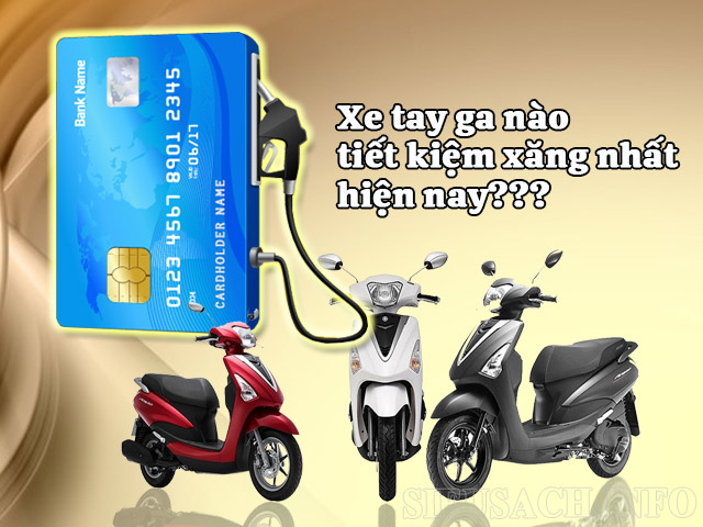 TOP 10 xe tay ga nào tiết kiệm xăng nhất hiện nay?