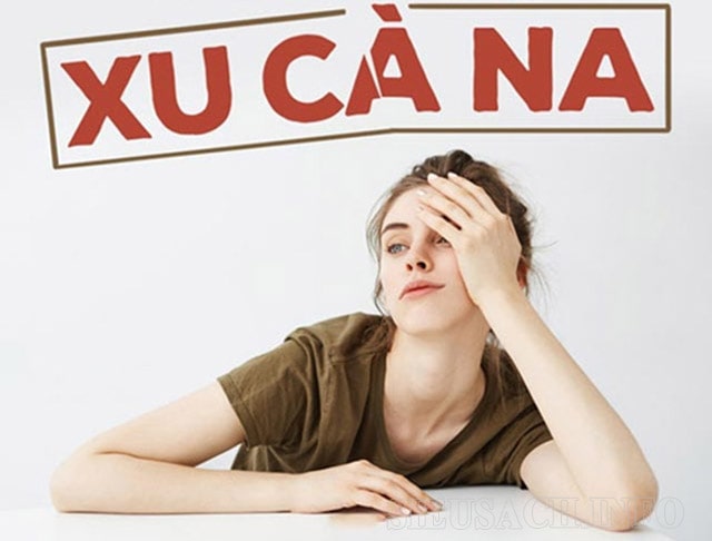 Xu cà na - than vãn về sự đen đủi