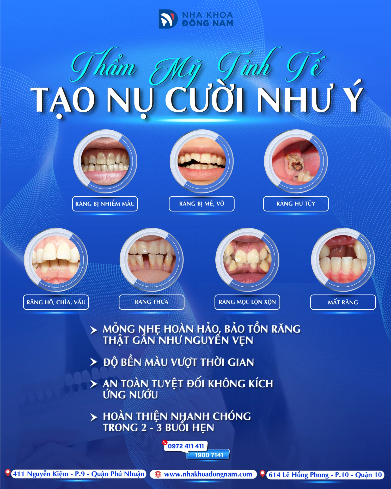 Tính thẩm mỹ tinh tế tạo nên nụ cười bạn mong muốn